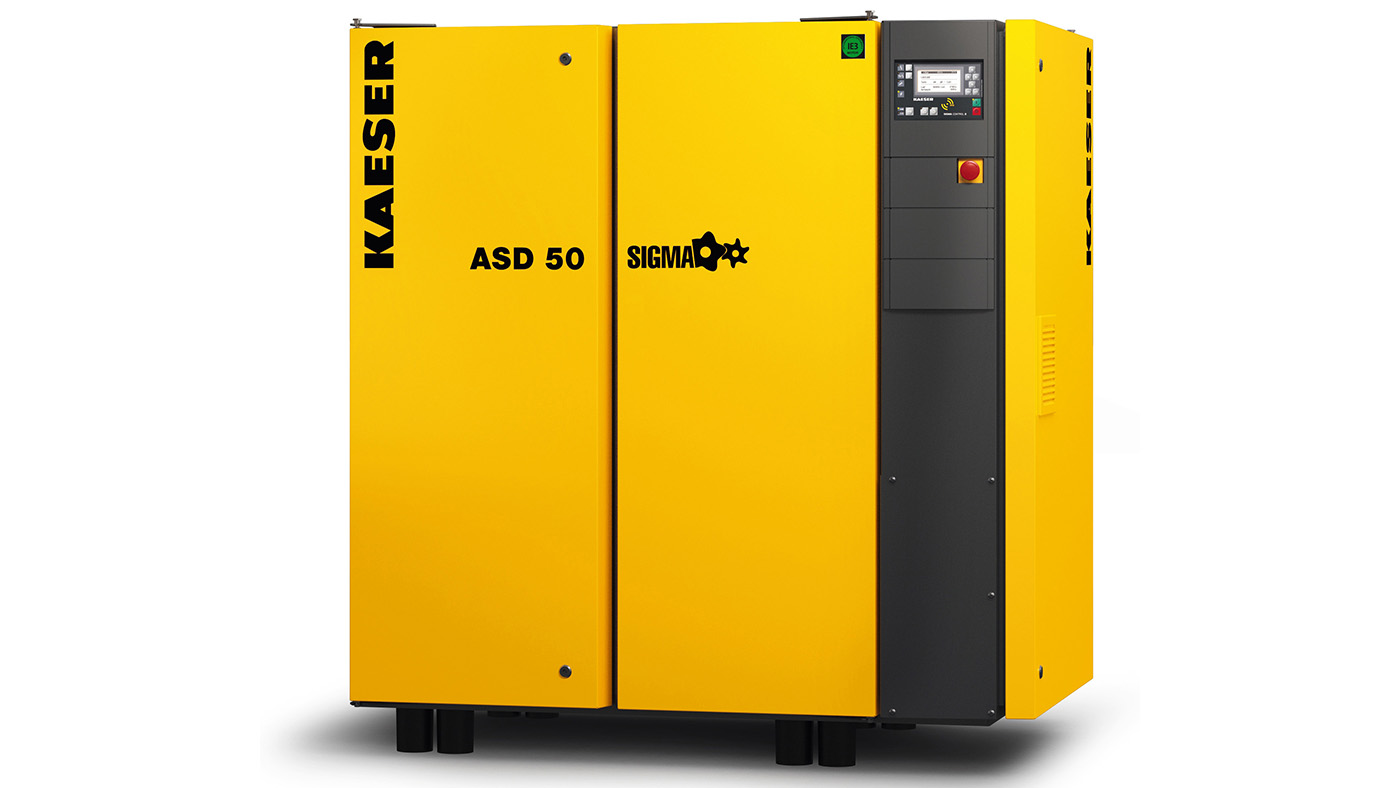 Exceptional energy efficiency for smaller compressed air users KAESER
