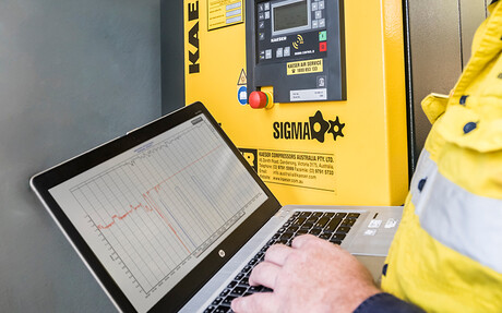 Kaeser Air Demand Analysis at Bright Print Group