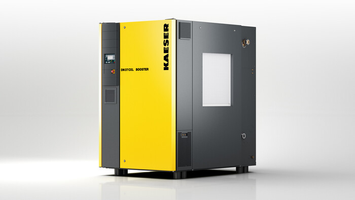 Kaeser Compressors launches the DN 37 C XL booster: Designed for high air demand up to 25 bar