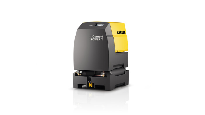 Kaeser Compressors' i.Comp Tower T series all-in-one compressed air system