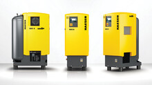 The SXC compact series compressed air systems from Kaeser Compressors