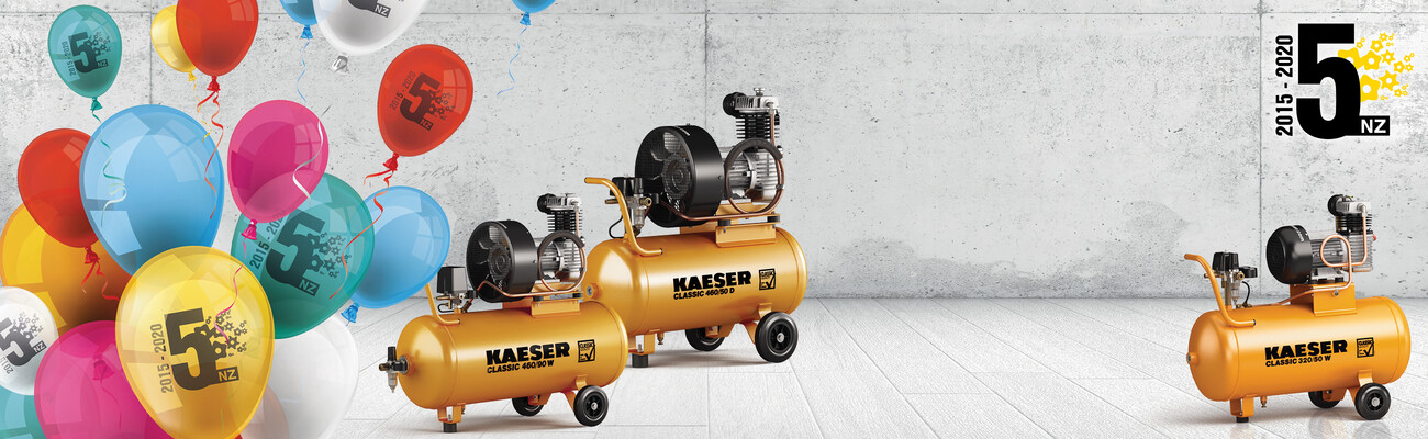 CLASSIC series reciprocating compressors from Kaeser Compressors