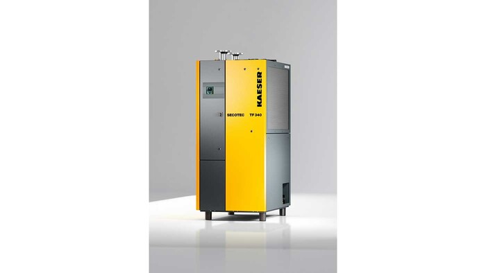Secotec TF thermal mass dryer for compressed air treatment