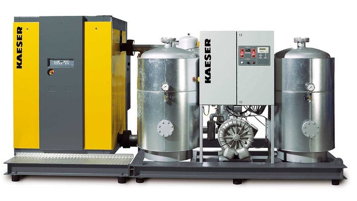 Hybritec refrigeration desiccant dryer for compressed air treatment