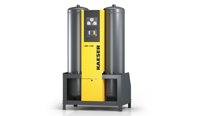 KAESER i.DC series heatless regenerative desiccant dryer