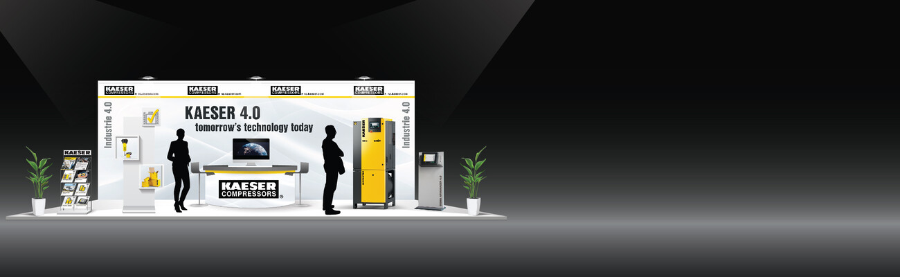 Kaeser Compressors virtual stand at EMEX 2021