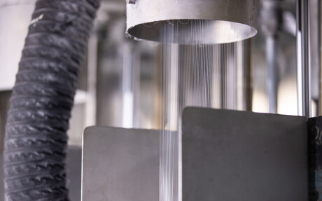 Kaeser Compressors reference project: The filament spinning process at Geofabrics