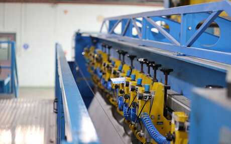 Kaeser Compressors reference project: The in-line slitting process at Geofabrics