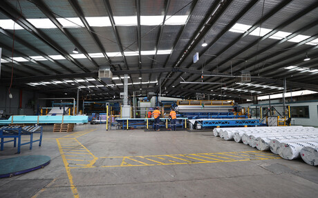 Kaeser Compressors reference project: Geofabrics manufacturing plant in Albury, Australia