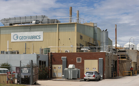 Kaeser Compressors reference project: Geofabrics manufacturing plant in Albury, Australia