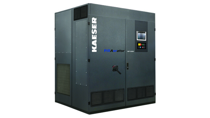 PillAerator turbo blowers from Kaeser Compressors