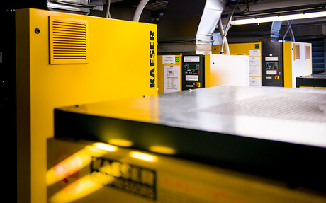 Kaeser compressors at Liebherr Australia