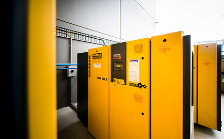 Kaeser compressors at Wilson Transformer Company