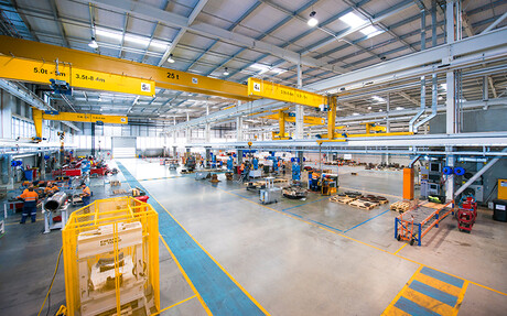 Kaeser compressors at Liebherr Australia