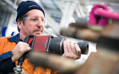 Kaeser compressors at Liebherr Australia
