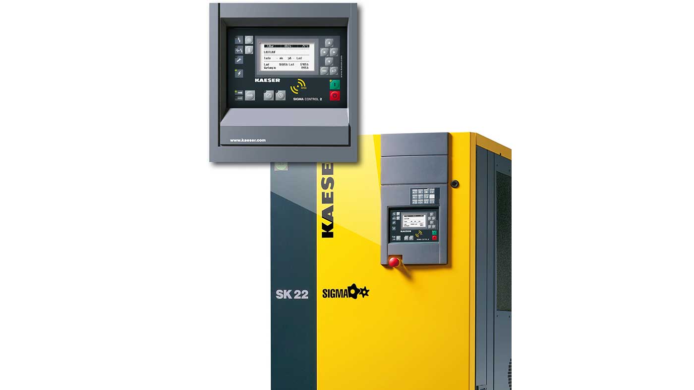 Integrated intelligence with the Sigma Control 2 KAESER COMPRESSORS