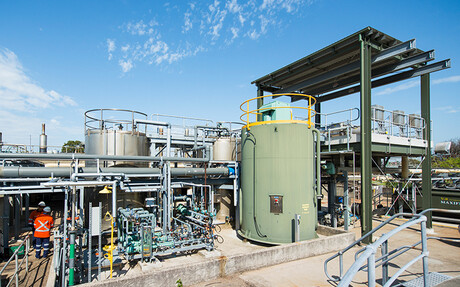 Kaeser compressors at Malabar WWTP