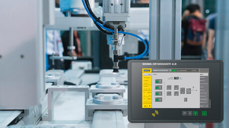 SIGMA AIR MANAGER 4.0 compressed air management system from Kaeser Compressors