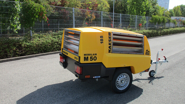 Diesel powered Kaeser M 50 - Kaeser Compressors aquaculture technical article