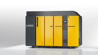 A Kaeser dry-running rotary screw compressor featuring the patented i.HOC rotating dryer
