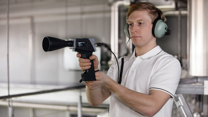 Ultra sonic leak detection with Kaeser Compressors