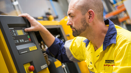 Kaeser compressed air maintenance