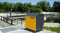 A Kaeser Compressors' blower at a WWTP