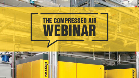 Kaeser Compressors launches the Compressed Air Webinar
