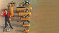 Some of the original reciprocating compressor range from Kaeser