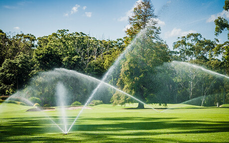 Irrigation at the Pennant Hills Golf Club