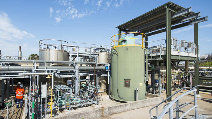 Kaeser compressors at Malabar WWTP