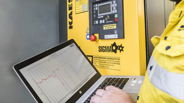 Kaeser Air Demand Analysis at Bright Print Group