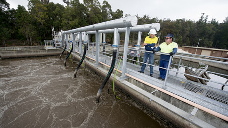 Kaeser OMEGA blowers at Collie WWTP