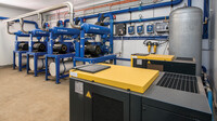 The Kaeser compressed air system at Bannister Downs Dairy Farm in action - Kaeser Compressors press release