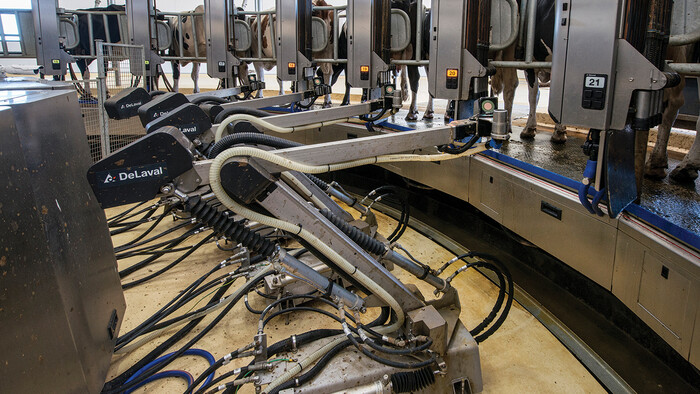 The AMR in action at Bannister Downs Dairy Farm - Kaeser Compressors press release