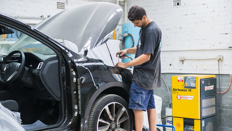 Kaeser Airtower at Koudsy Body Works