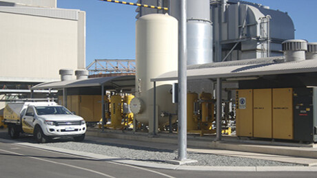 Kaeser oilfree rotary screw compressors at Kwinana Power Station