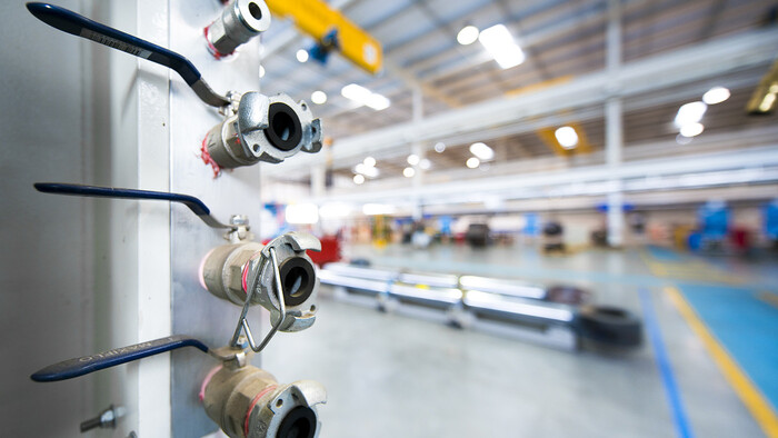 Kaeser rotary screw compressors at Liebherr Australia