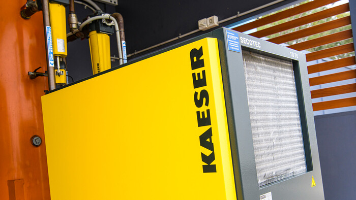 Master Benchtops - meeting green goals with Kaeser Compressors
