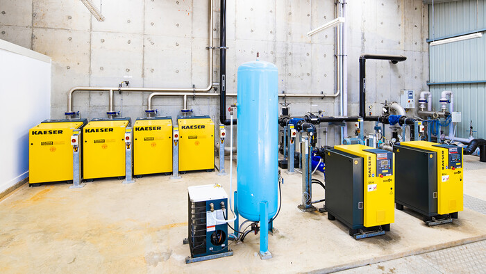 Kaeser blowers and compressors at the Pennant Hills Water Reclamation Plant