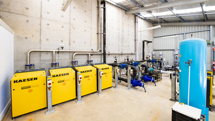 Kaeser blowers and compressors at the Pennant Hills Water Reclamation Plant