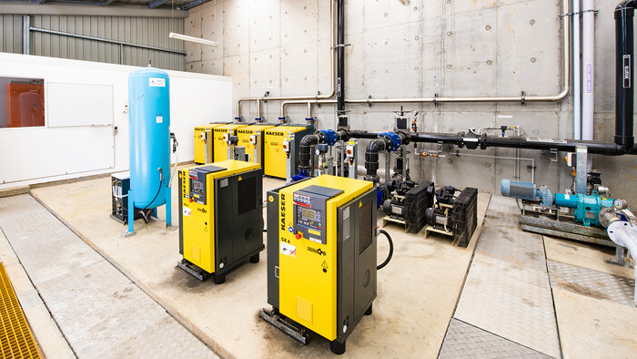 Kaeser blowers and compressors at the Pennant Hills Water Reclamation Plant