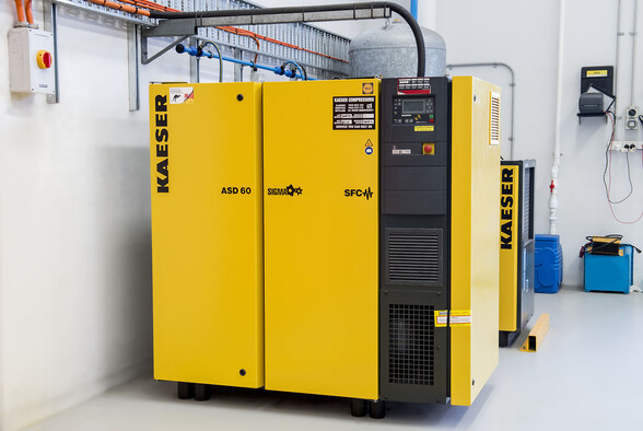 Kaeser compressed air system at Prowler Proof