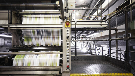 Compressed air is an essential utility used to power around 80 percent of all the machinery onsite at Stuff's print plant located in Petone