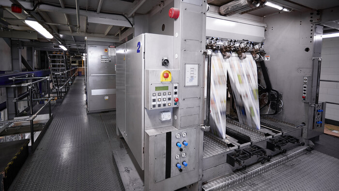 Compressed air is an essential utility used to power around 80 percent of all the machinery onsite at Stuff's print plant located in Petone