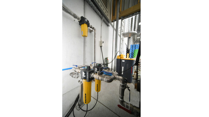 Kaeser delivers a reliable supply of food grade compressed air to Suntory Coffee