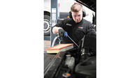 Kaeser compressed air powering a tool at Trucks & Trailers