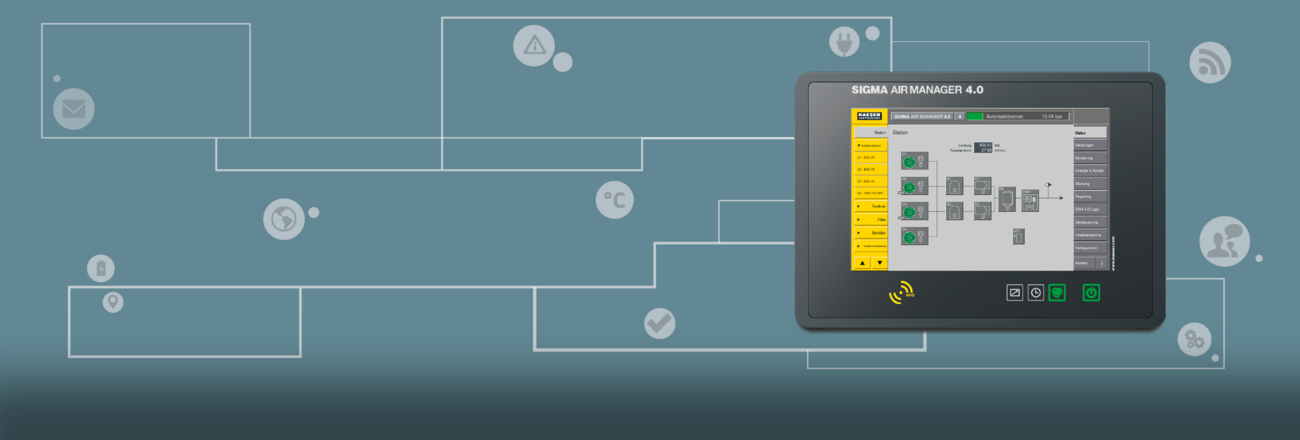 KAESER SIGMA AIR MANAGER 4.0 master controller