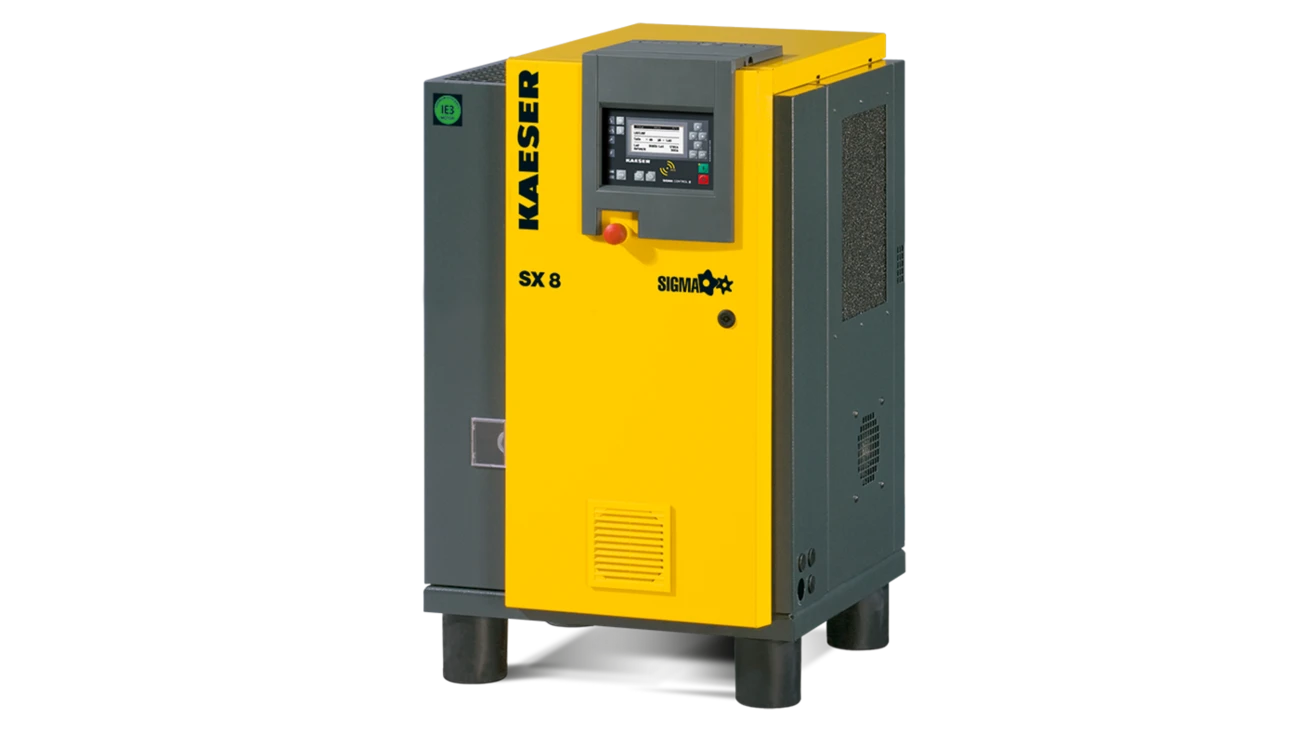 Rotary screw compressors with belt drive KAESER COMPRESSORS New Zealand