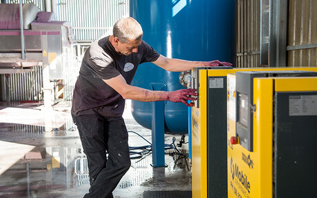KAESER compressors at Teusner Wines